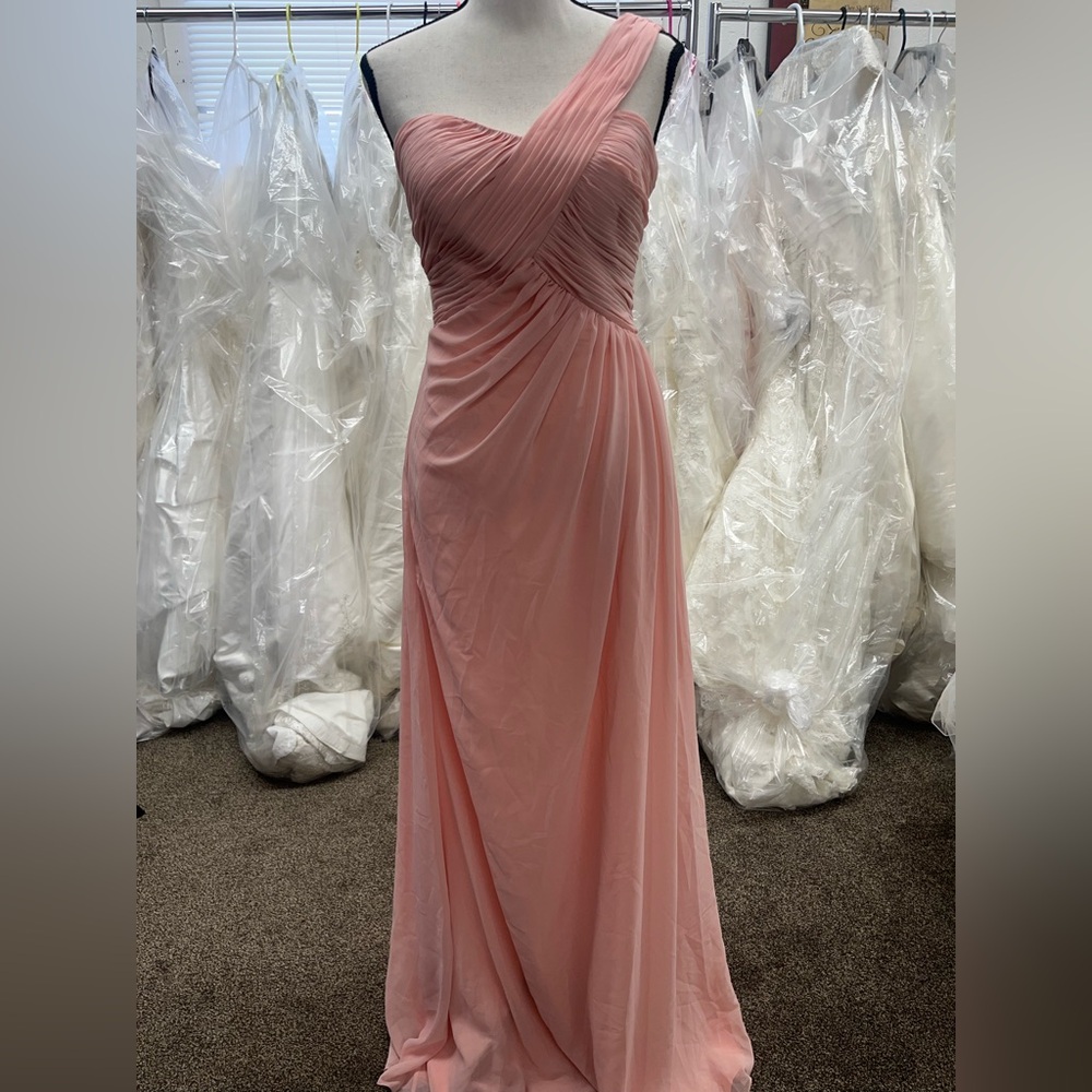Elegant Pink Evening Gown